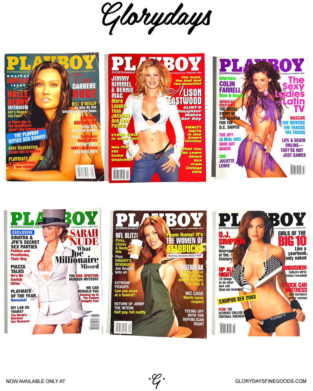 Vintage Playboy Magazine 2003 – Glorydays Fine Goods