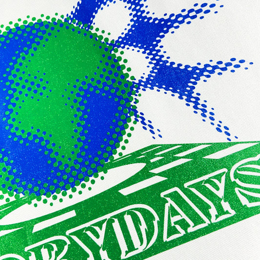 Canvas Extra Large Earth Tote Bag