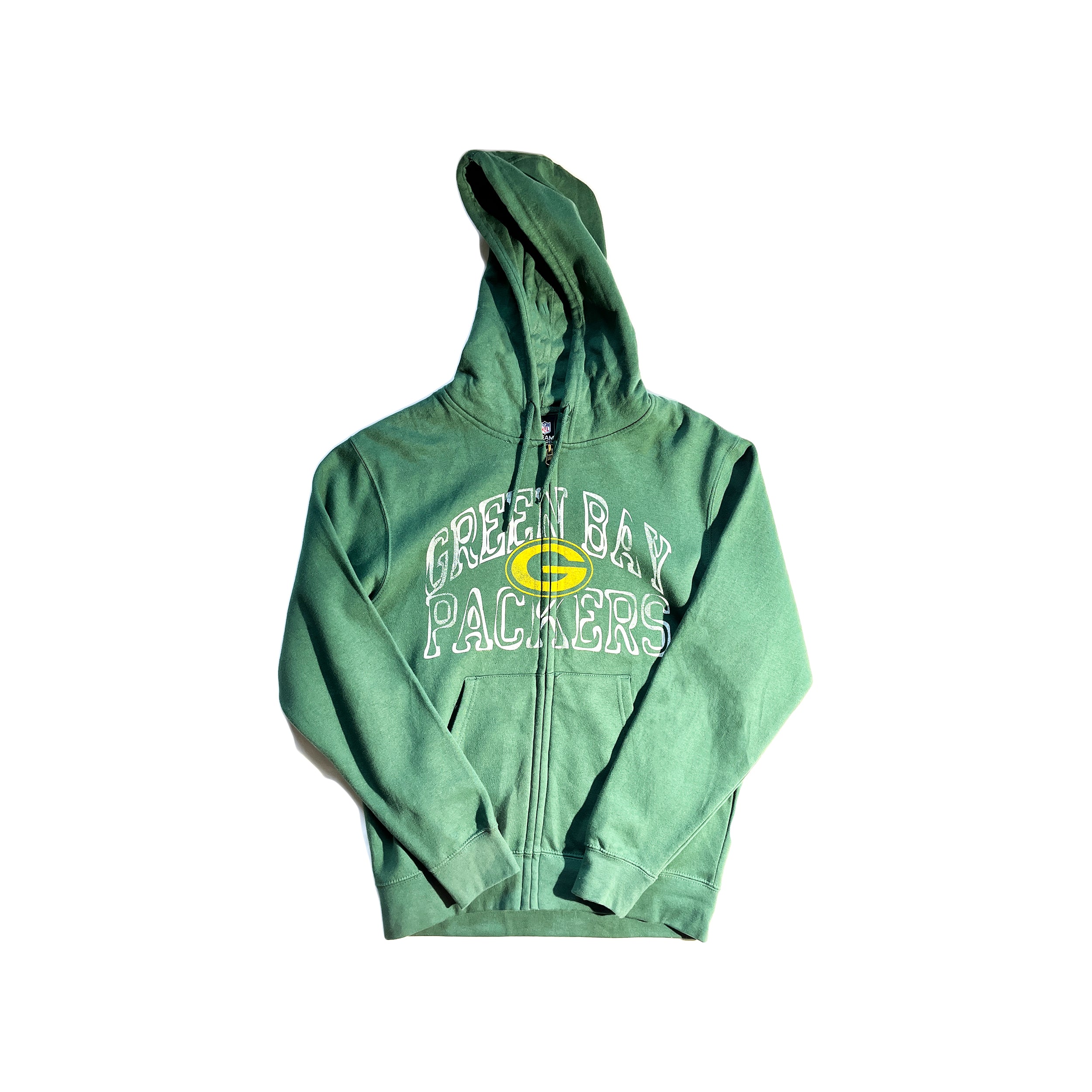 Vintage Green Bay Packers hoodie, NFL green embroidered sweatshirt - AU  Large