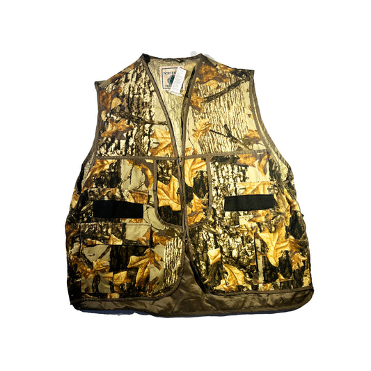 Vintage Hunting Vest Real Tree Camo