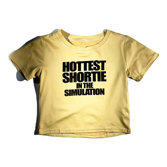 Hottest Shortie In The Simulation Baby Tee