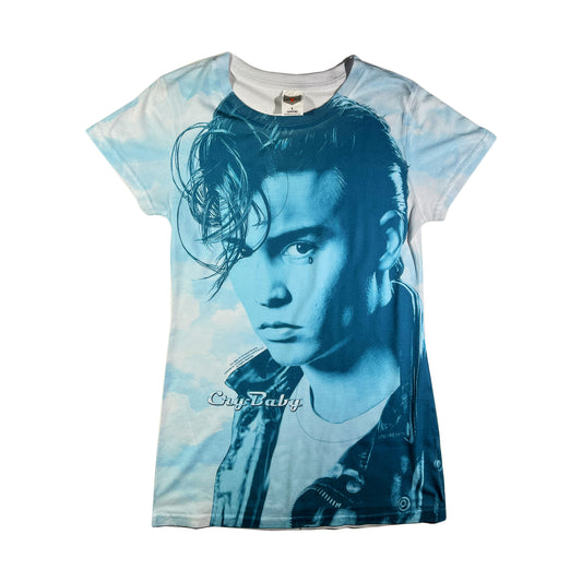 Vintage Cry Baby Shirt Top Johnny Depp 90's Movie