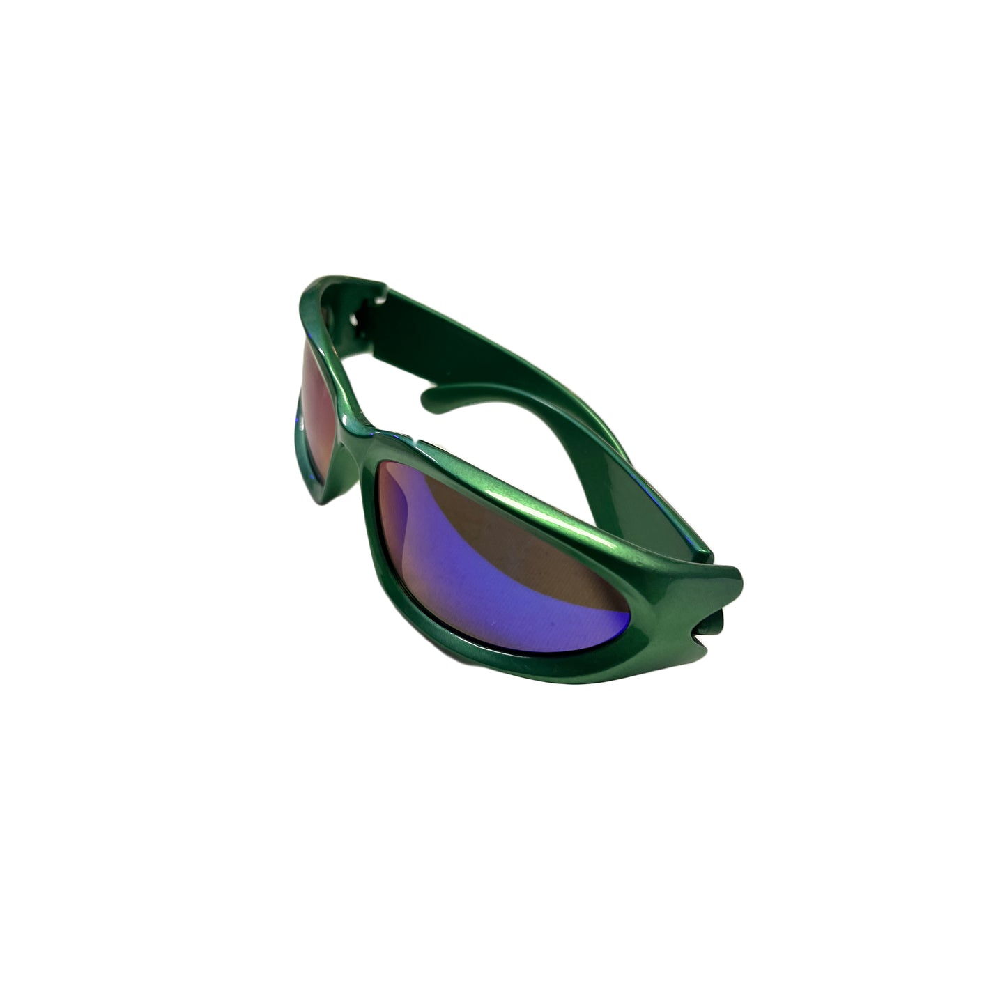 Vintage Green Goblin Sunglasses Y2K