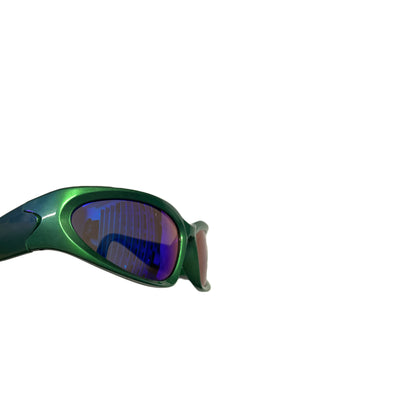 Vintage Green Goblin Sunglasses Y2K