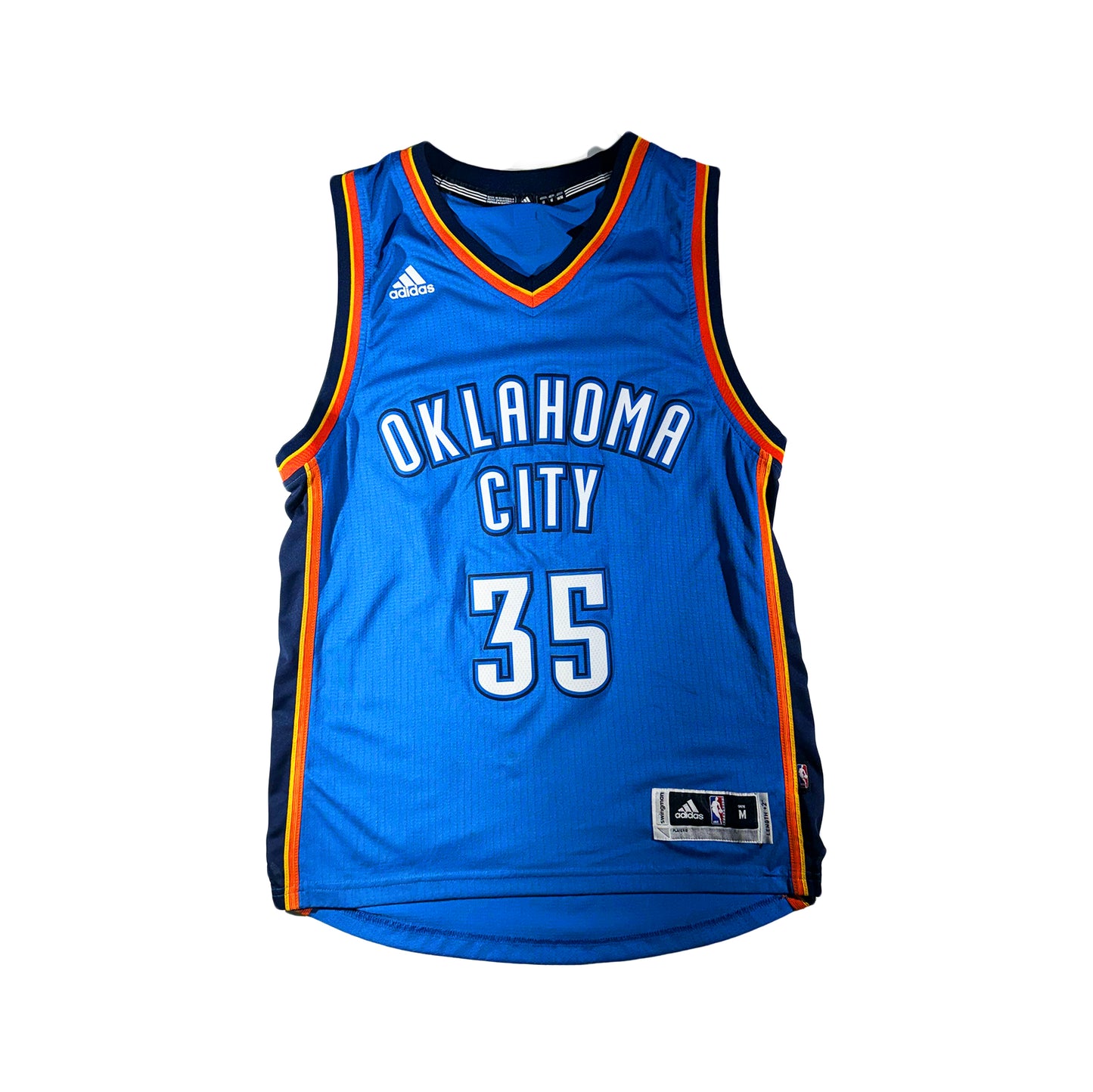 Vintage OKC NBA Jersey Kevin Durant 35 EMS Adidas