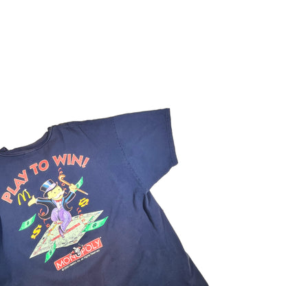 Vintage Monopoly T-Shirt Play To Win Y2K