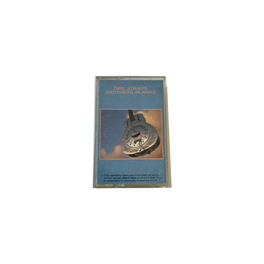 Vintage Dire Straits Cassette Tape Brothers In Arms