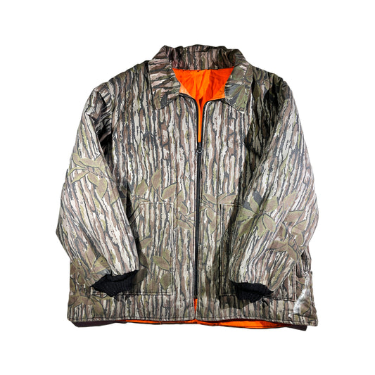 Vintage Real Tree Jacket Hunting JKT Reversible Insulated