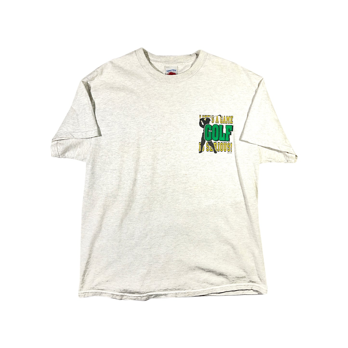 Vintage Golf T-Shirt Lifes A Game Golf Is Serious