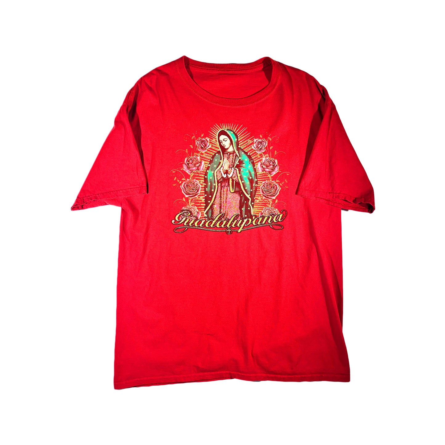 Vintage Guadalupe T-Shirt Our Lady Nuestra Virgen