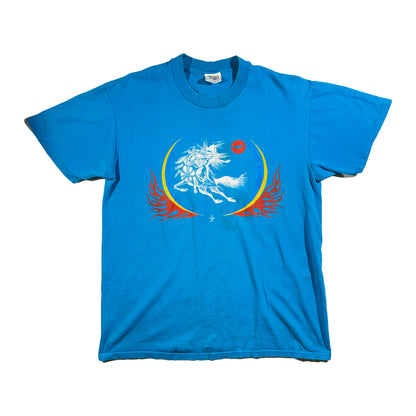 Vintage Majestic T-Shirt Horse and Maiden Fleeing from Né'éshjaá