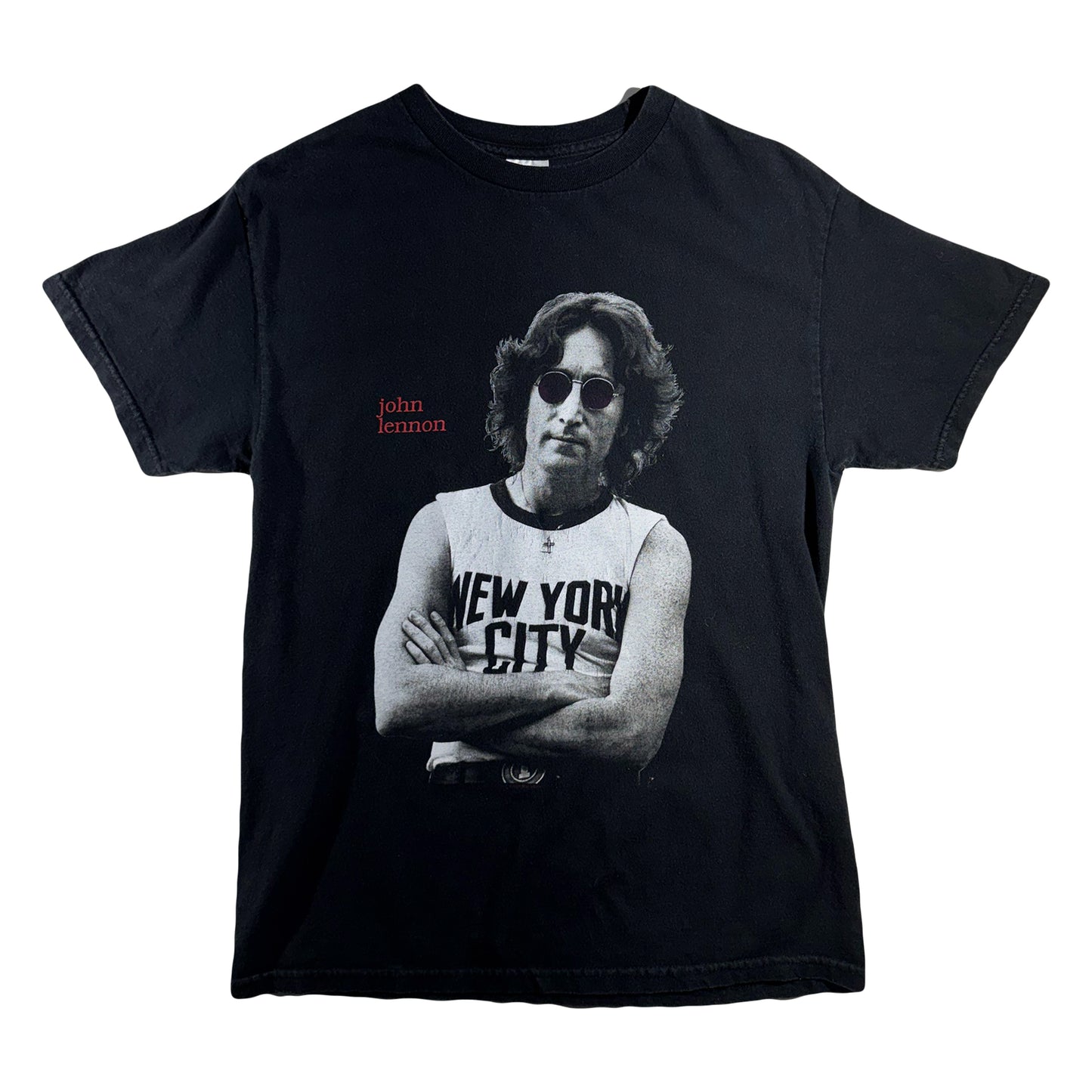 Vintage John Lennon T-Shirt The Beatles Band Tee