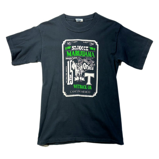 Vintage Smoke Marijuana T-Shirt Single Stitch