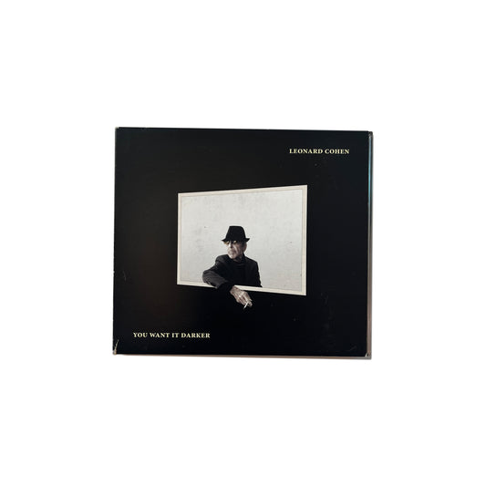 Vintage Leonard Cohen CD You Want It Darker