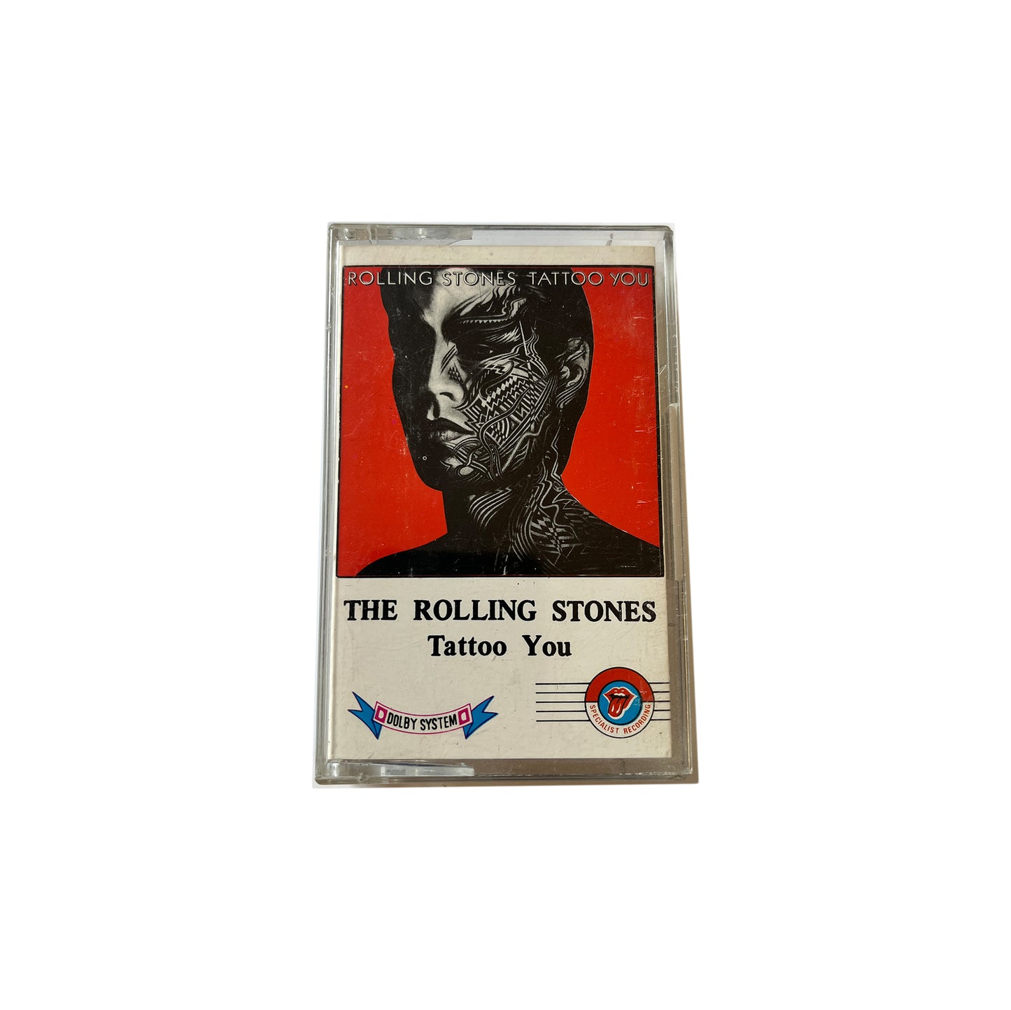 Vintage Rolling Stones Cassette Tattoo You
