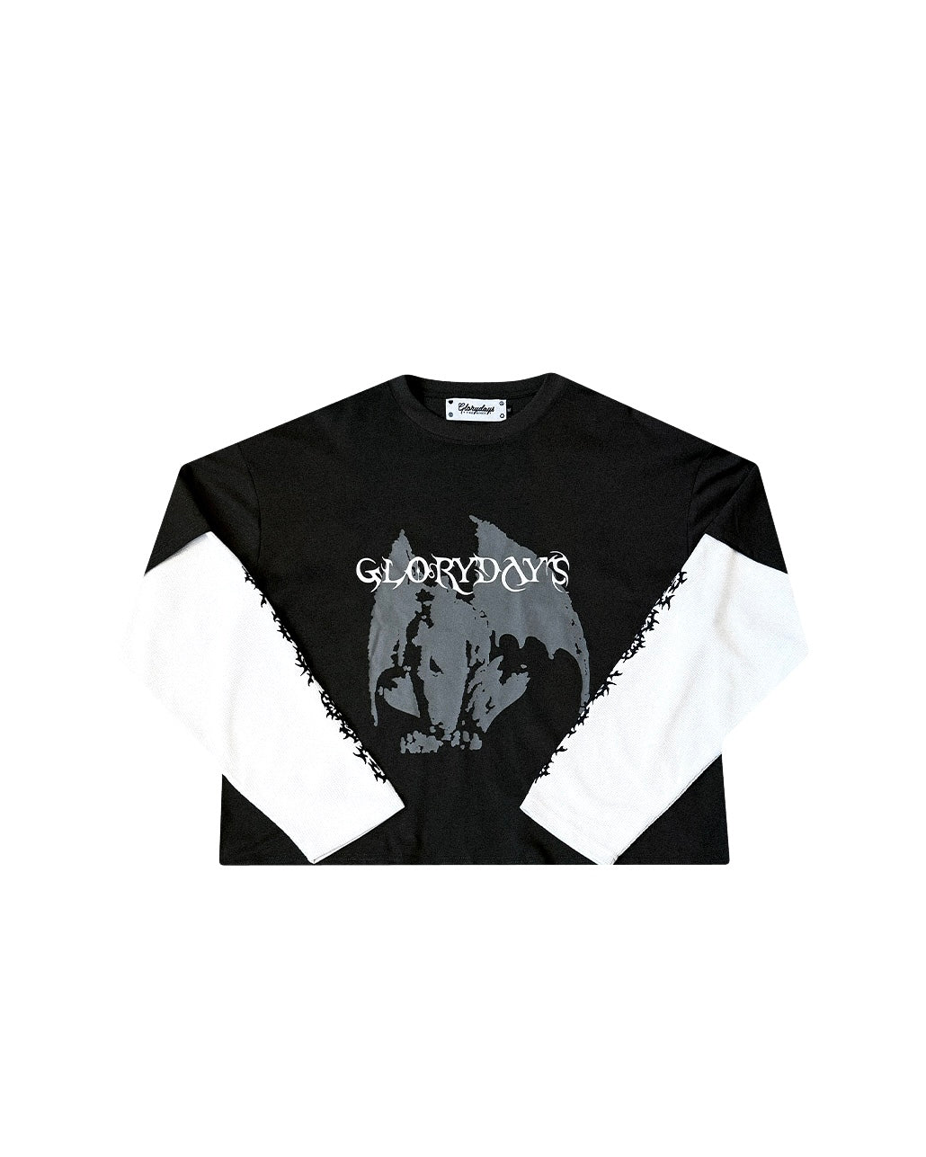 Gargoyle Waffle Long Sleeve Top