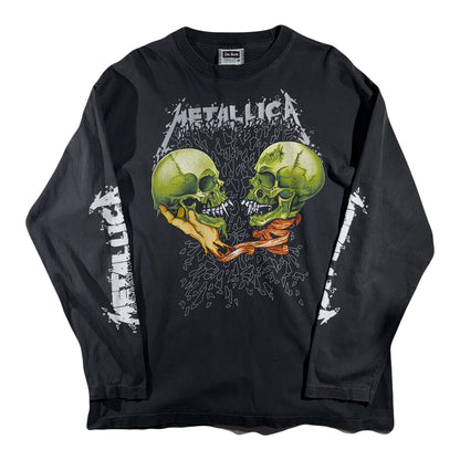 Vintage Metallica T-Shirt Long Sleeve 90's Pushead Graphics