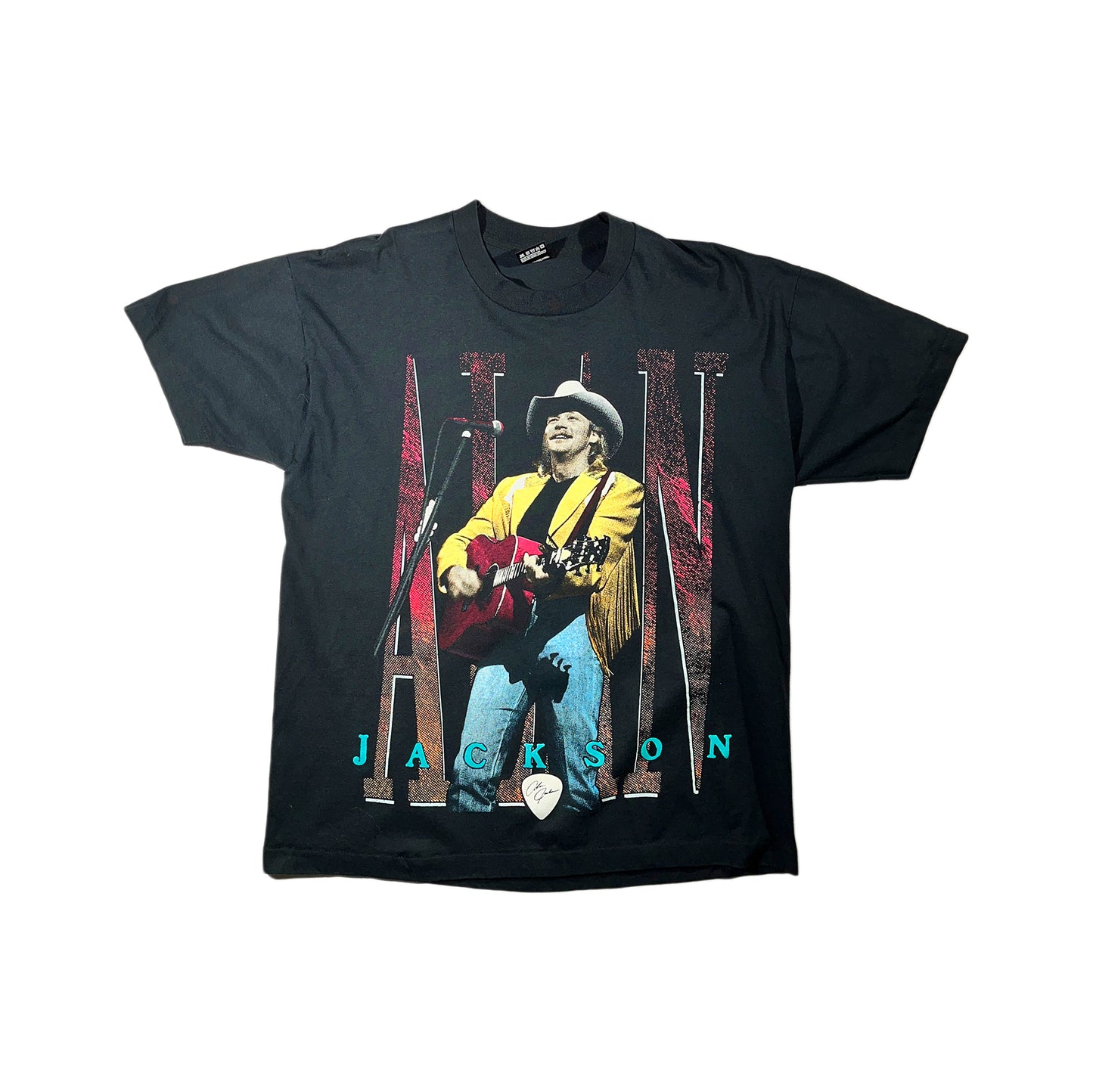 Rare Vintage Alan Jackson T-Shirt 90's Single Stitch