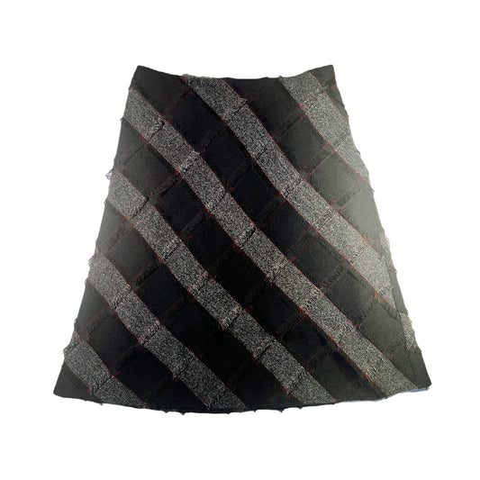 Vintage Patchwork Skirt Y2K