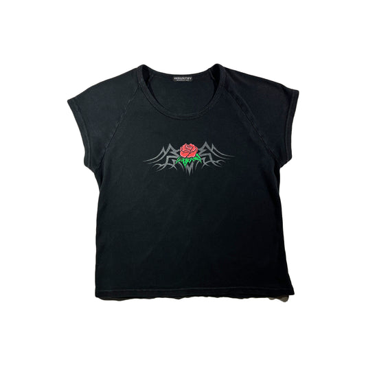 Vintage Rose T-Shirt Y2K Top