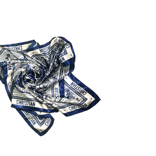 Vintage Christian Silk Scarf