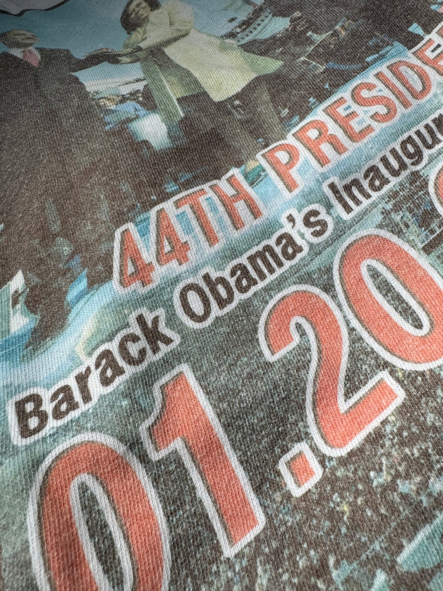 Vintage Barack Obama T-Shirt Inaugural Ceremony 2009