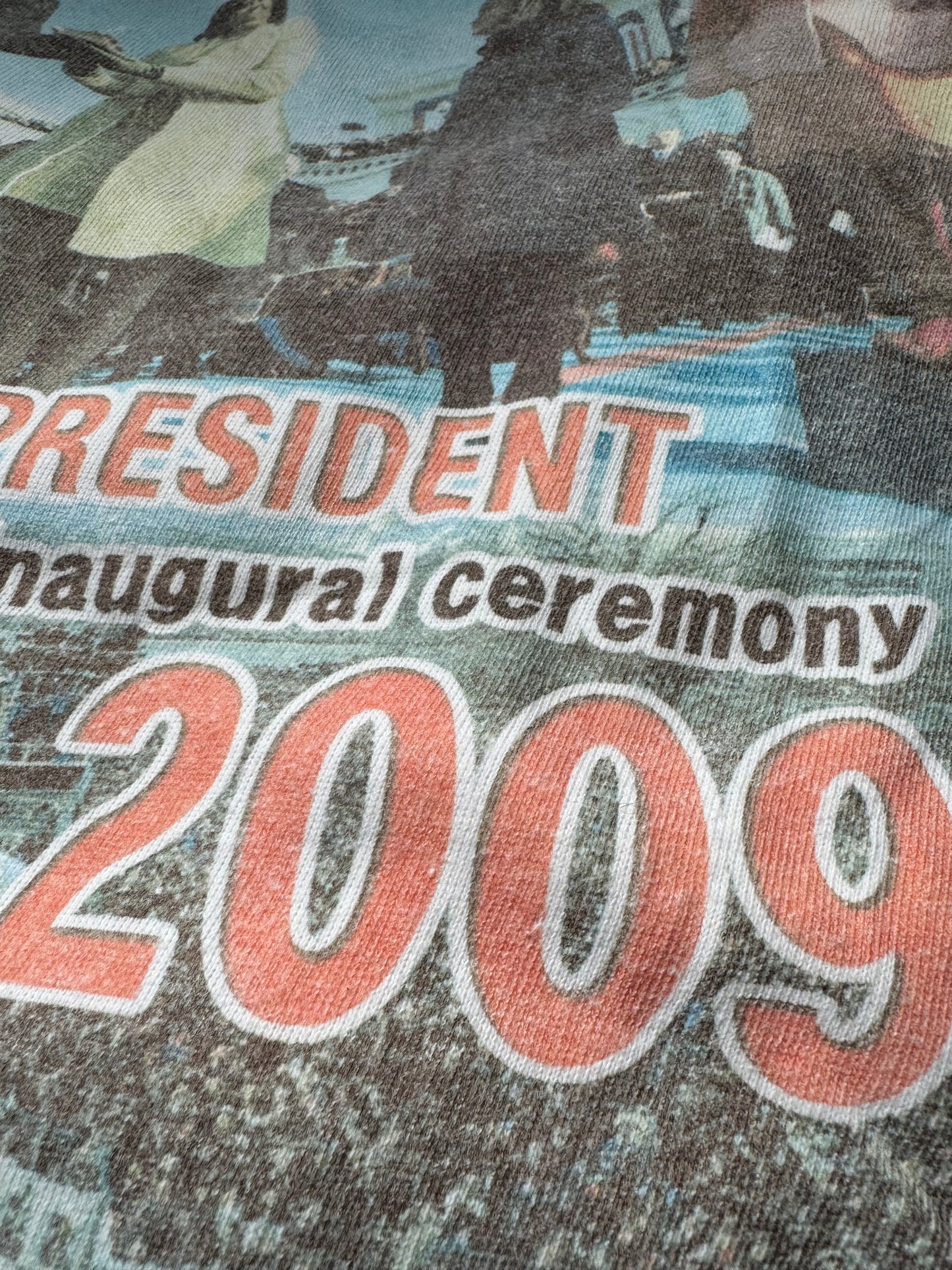 Vintage Barack Obama T-Shirt Inaugural Ceremony 2009