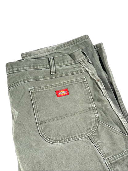 Vintage Dickies Pants Green Cargos