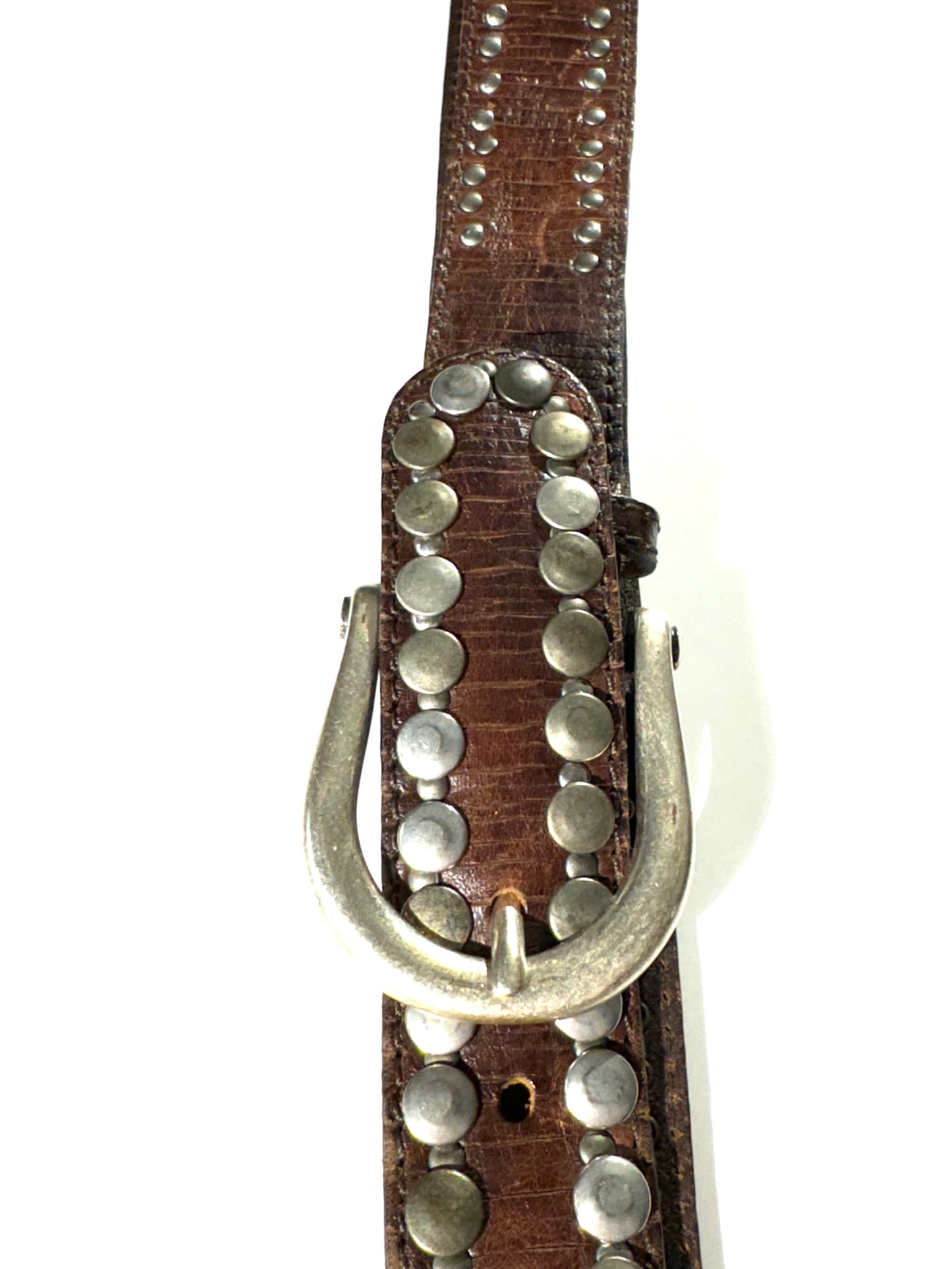 Vintage Leather Belt Western