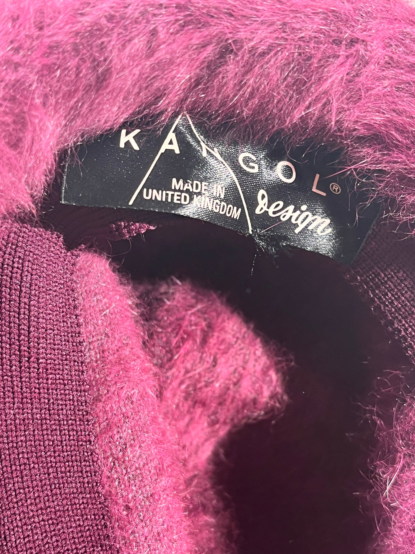 Vintage Kangol Hat Fedora Angora Made in UK