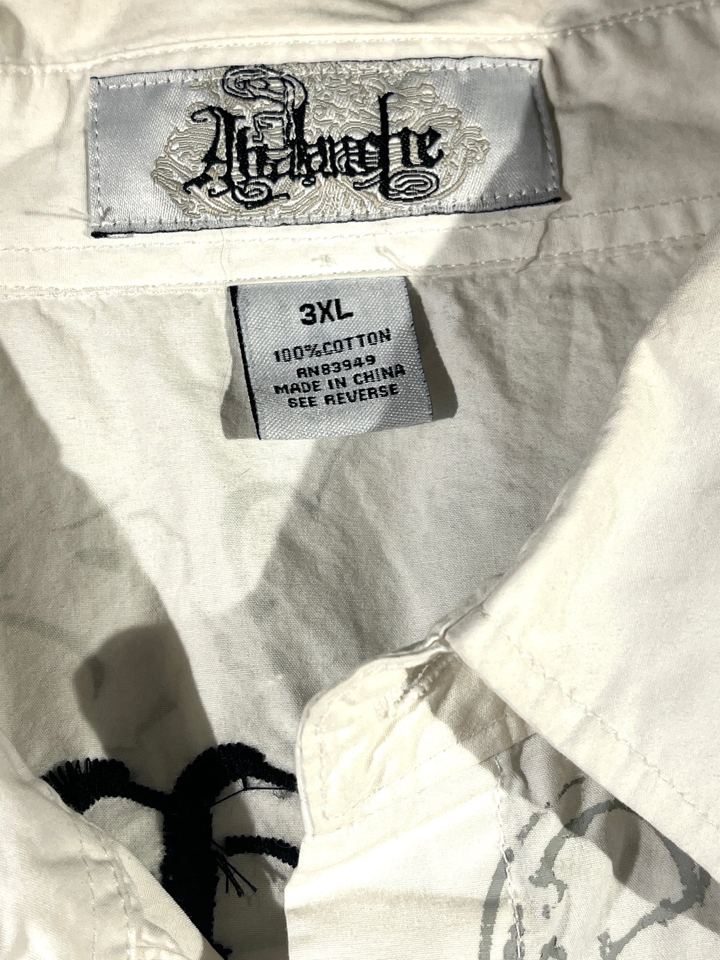 Vintage Y2K Button Up Shirt Ablanche Clothing