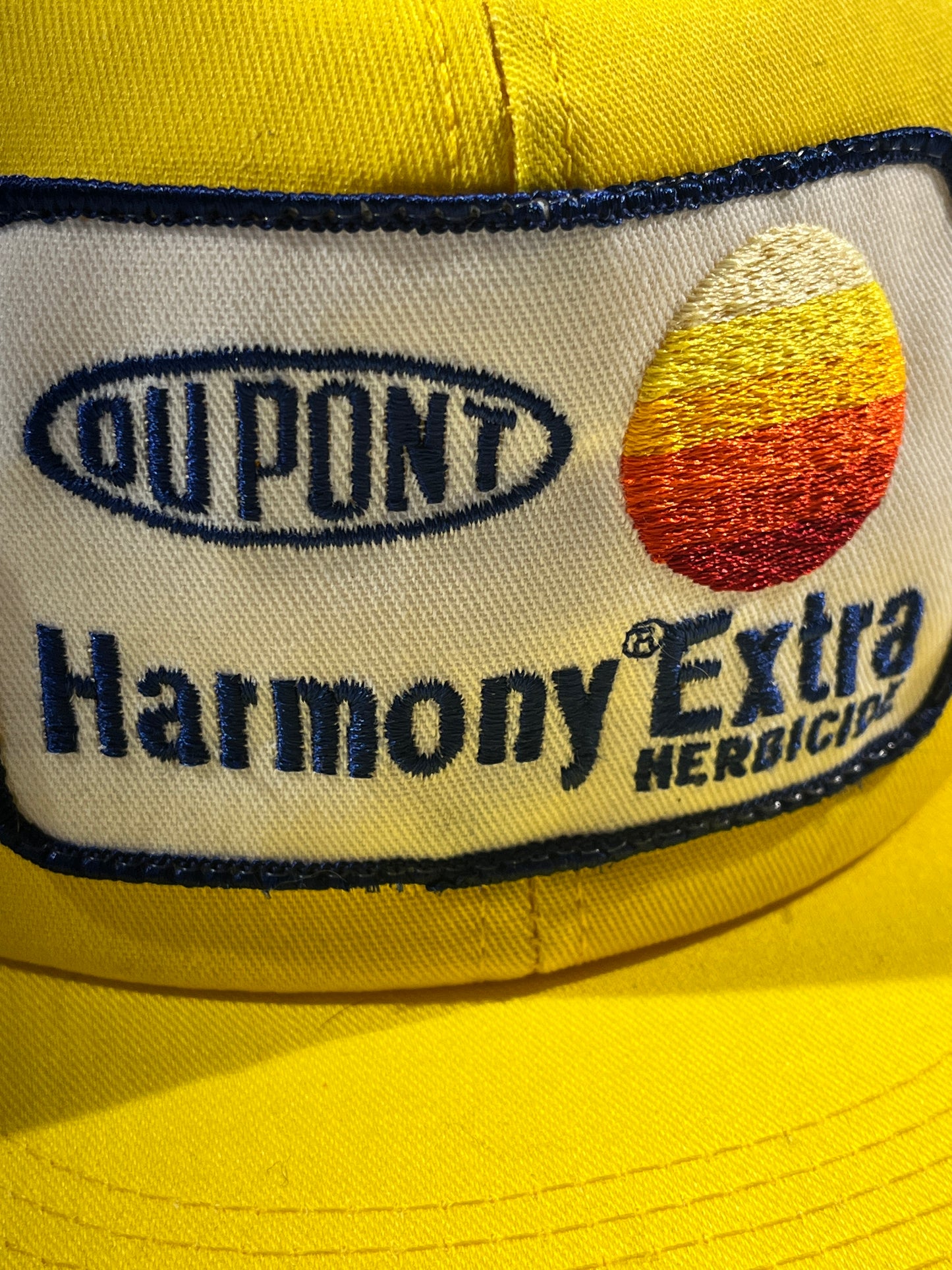 Vintage Dupont Hat Herbicide Snapback Patch