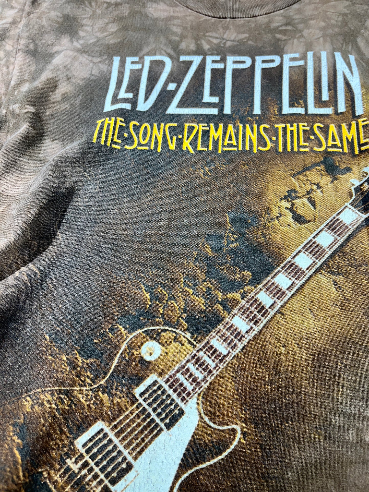 Vintage Led Zeppelin T-Shirt The Song Remains The Same 90's Single Stitch