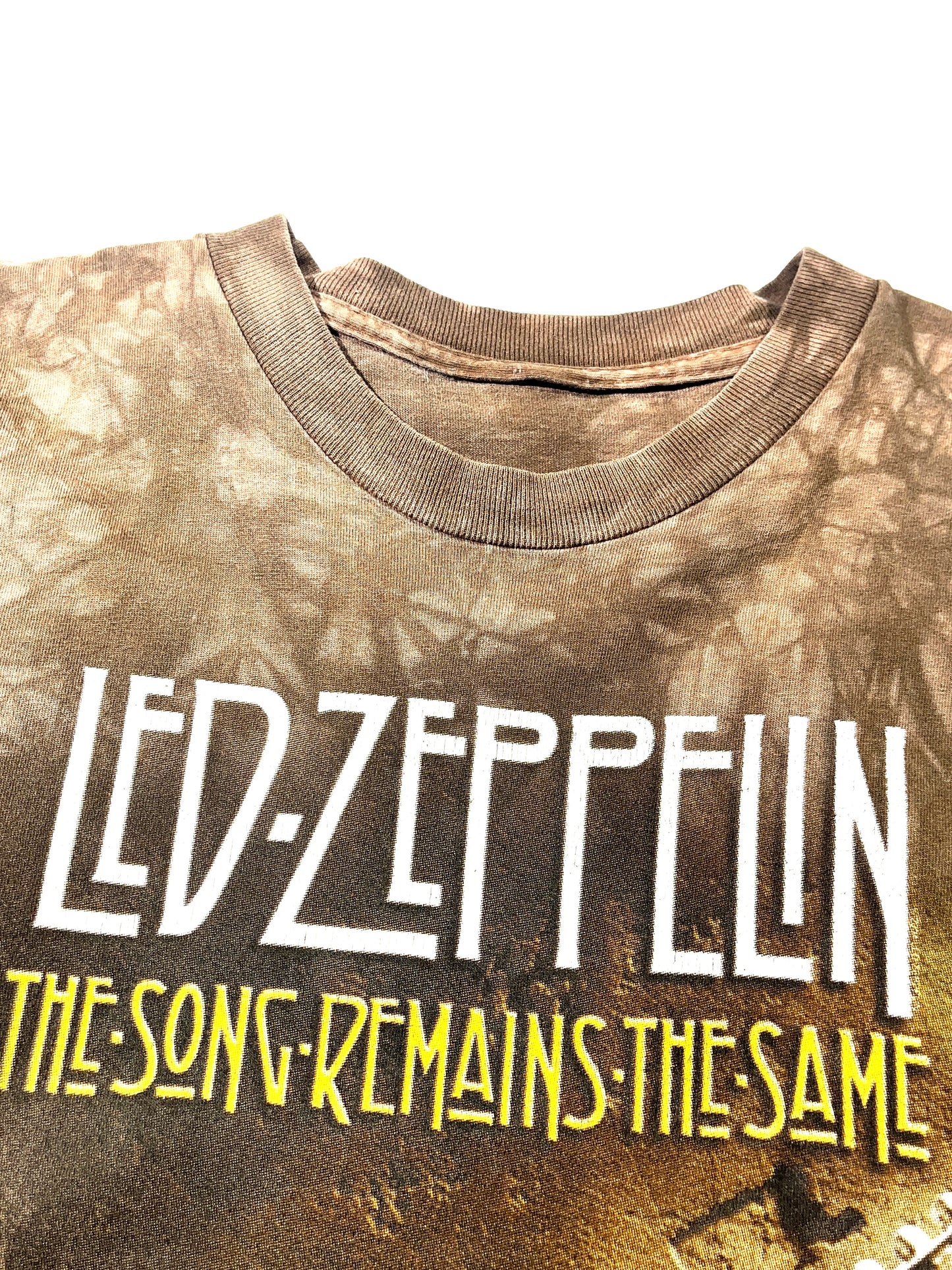 Vintage Led Zeppelin T-Shirt The Song Remains The Same 90's Single Stitch