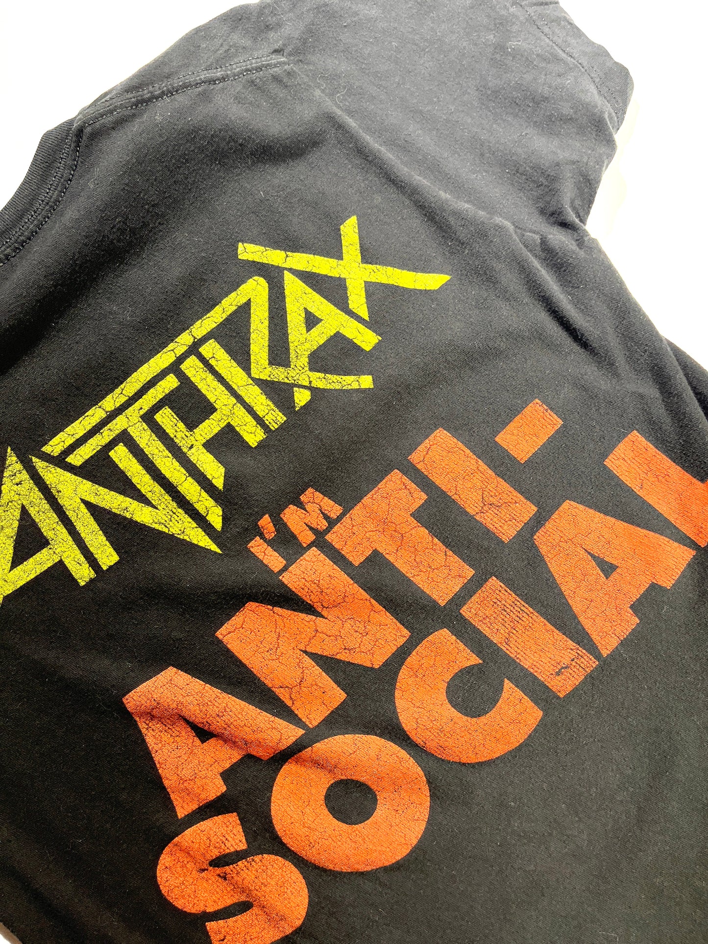 Vintage Anthrax Band T-Shirt Anti Social