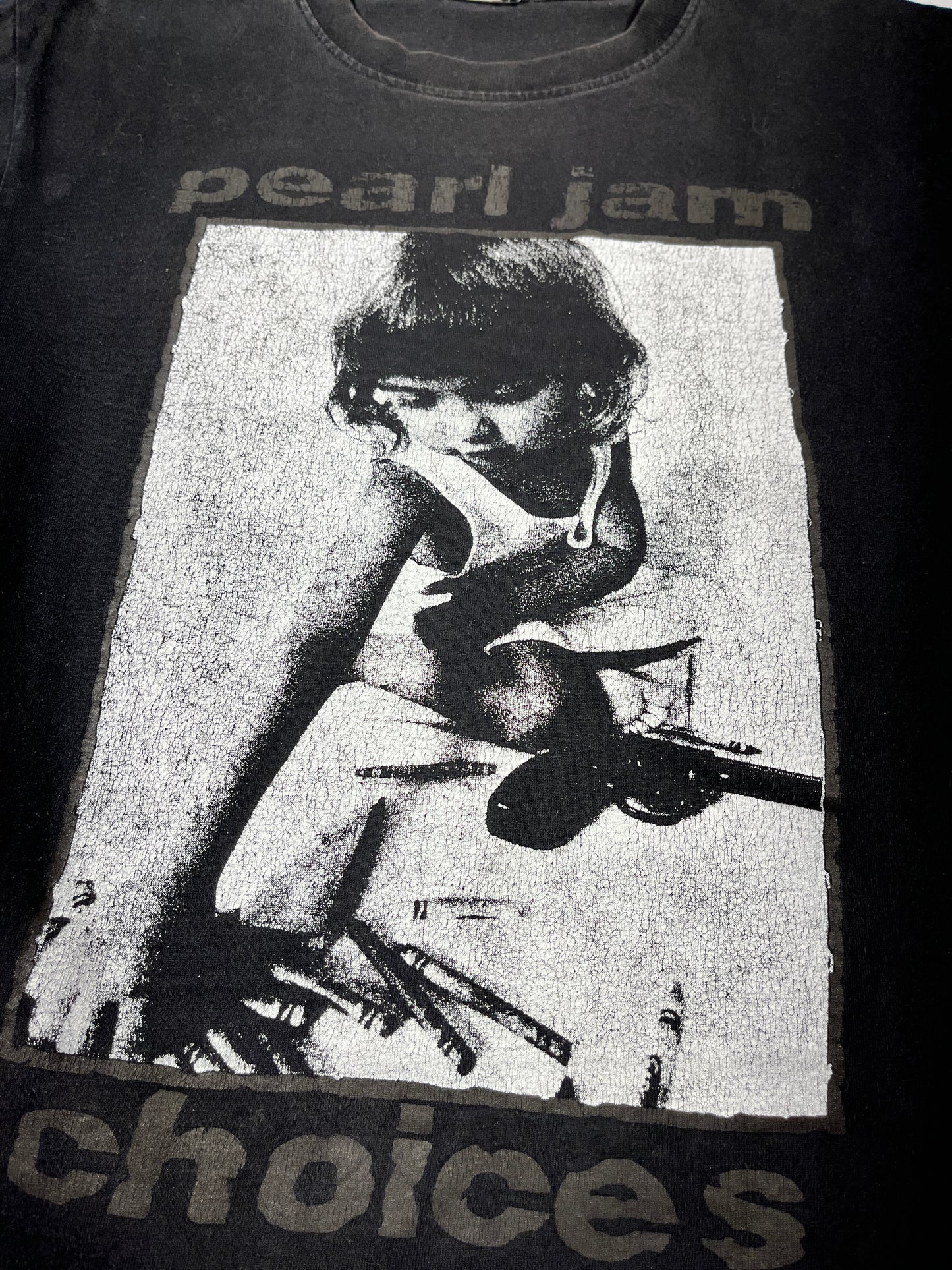 Vintage Pearl Jam T-Shirt Band Tee 90's
