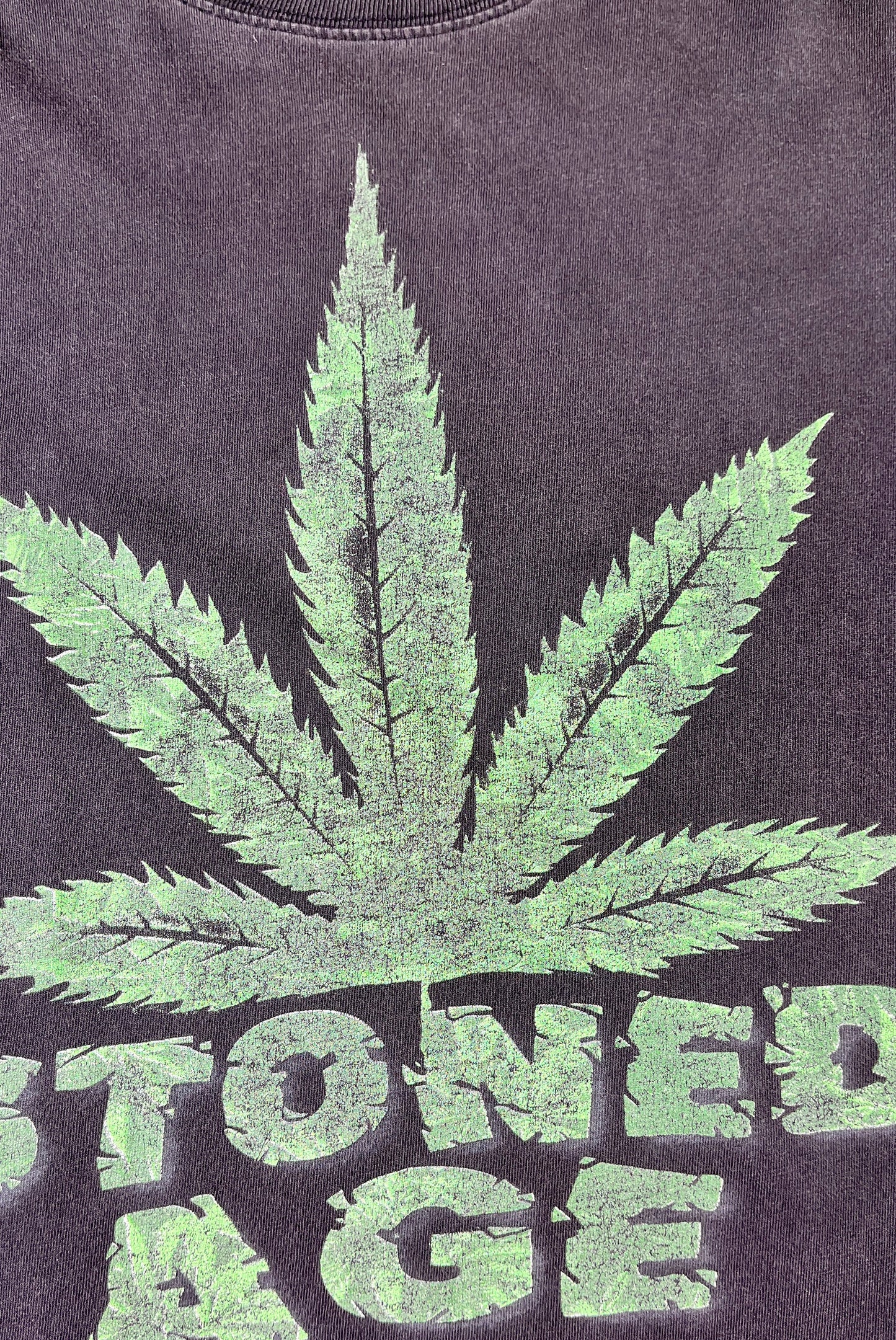 Vintage Stoned Age T-Shirt Weed Tee
