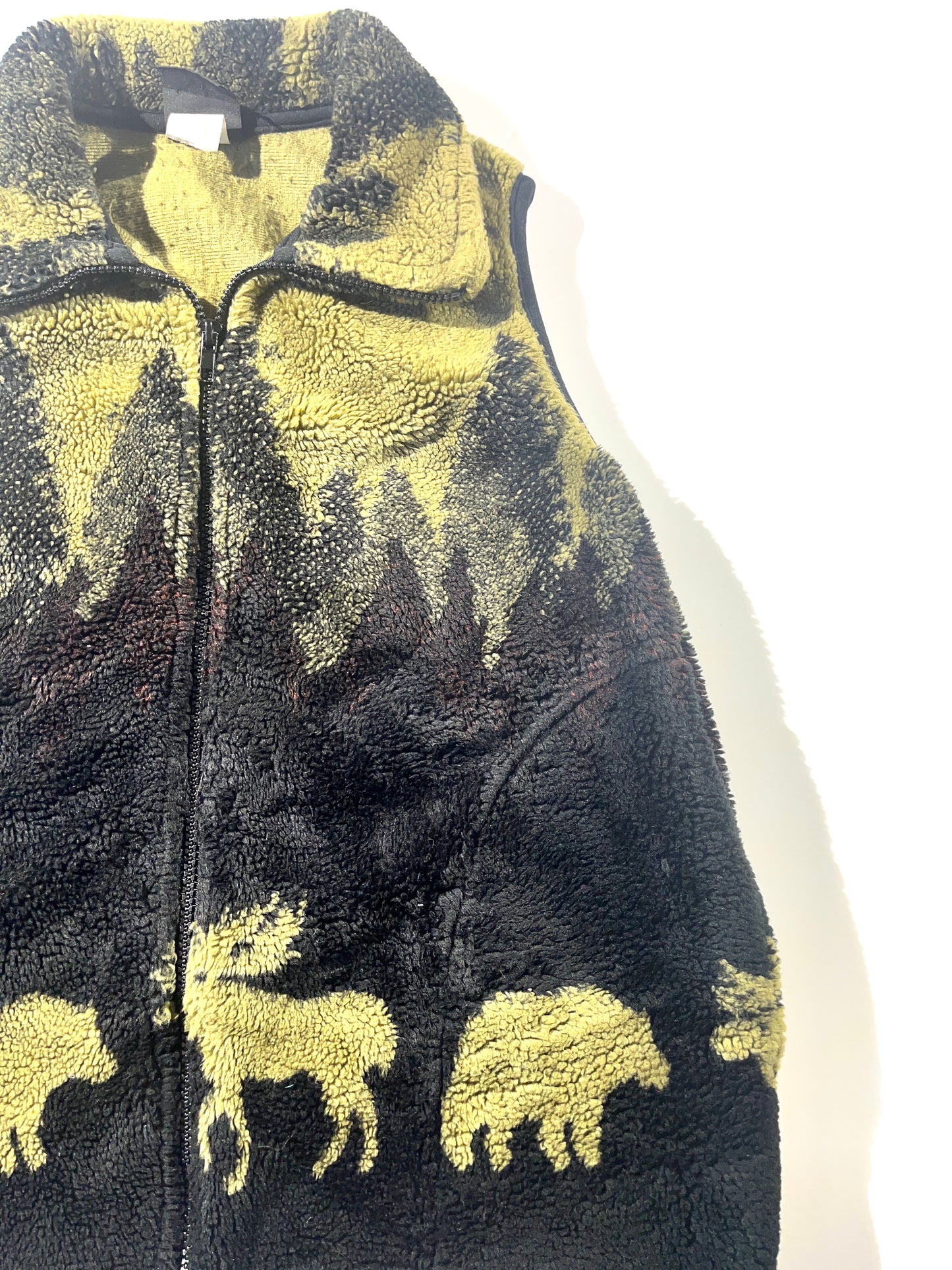 Vintage Nature Vest Fleece