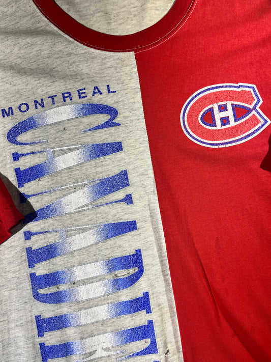Vintage Montreal Canadiens T-Shirt NHL Hockey