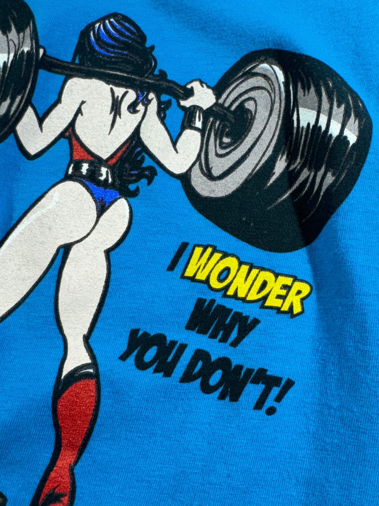 Vintage Wonder Woman Tank Top Working Out