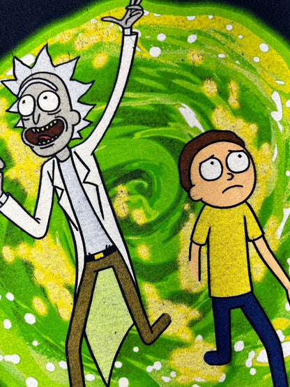 Vintage Rick And Morty T-Shirt Comic Cartoon