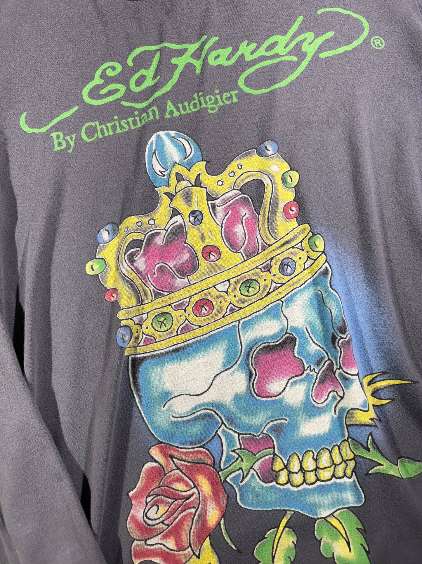 Vintage Long Sleeve Ed Hardy T-Shirt Super Soft