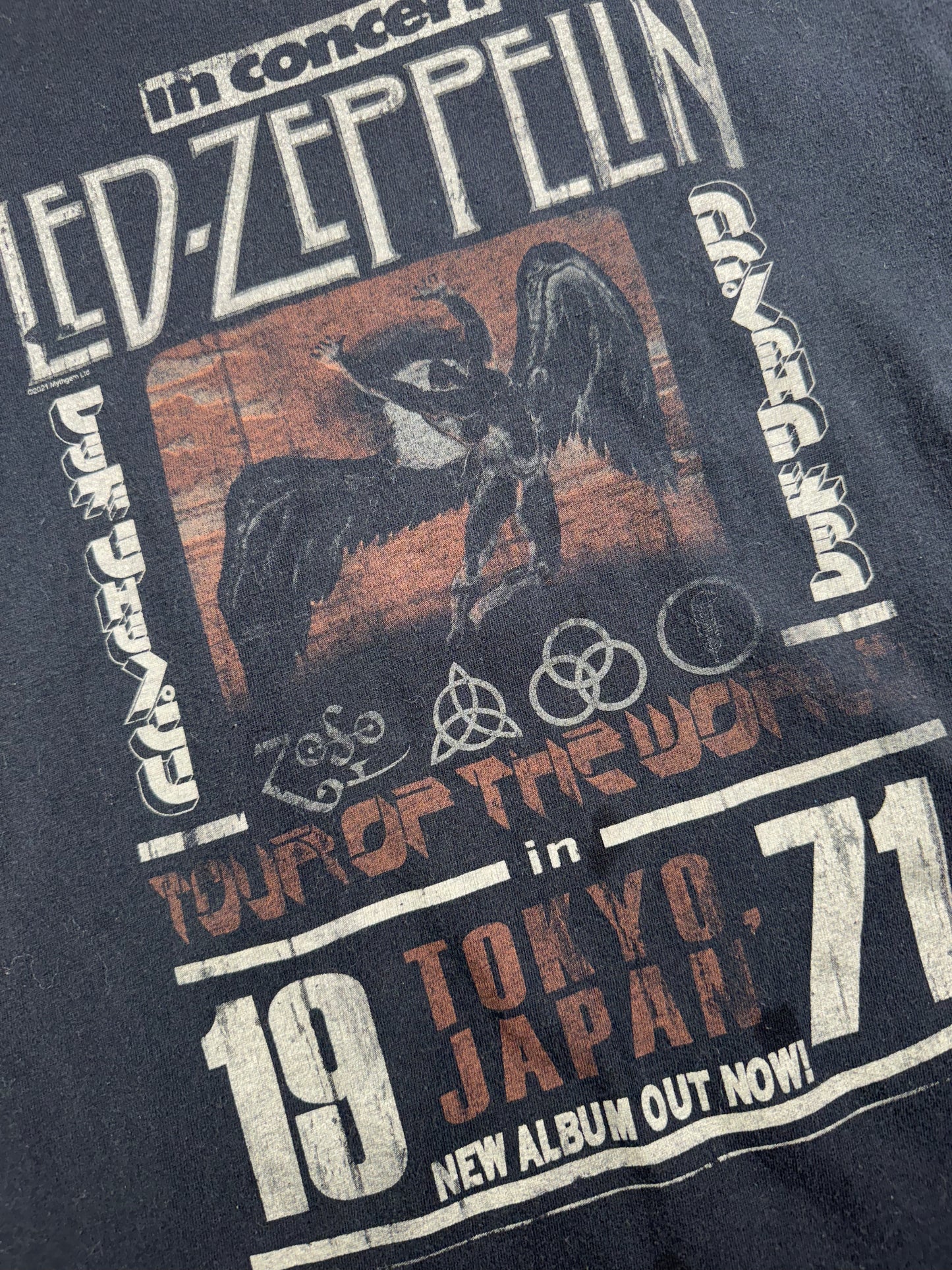 Vintage Led Zeppelin T-Shirt Band Tee