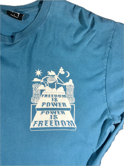 Vintage Stussy Longsleeve Shirt Freedom IS Power