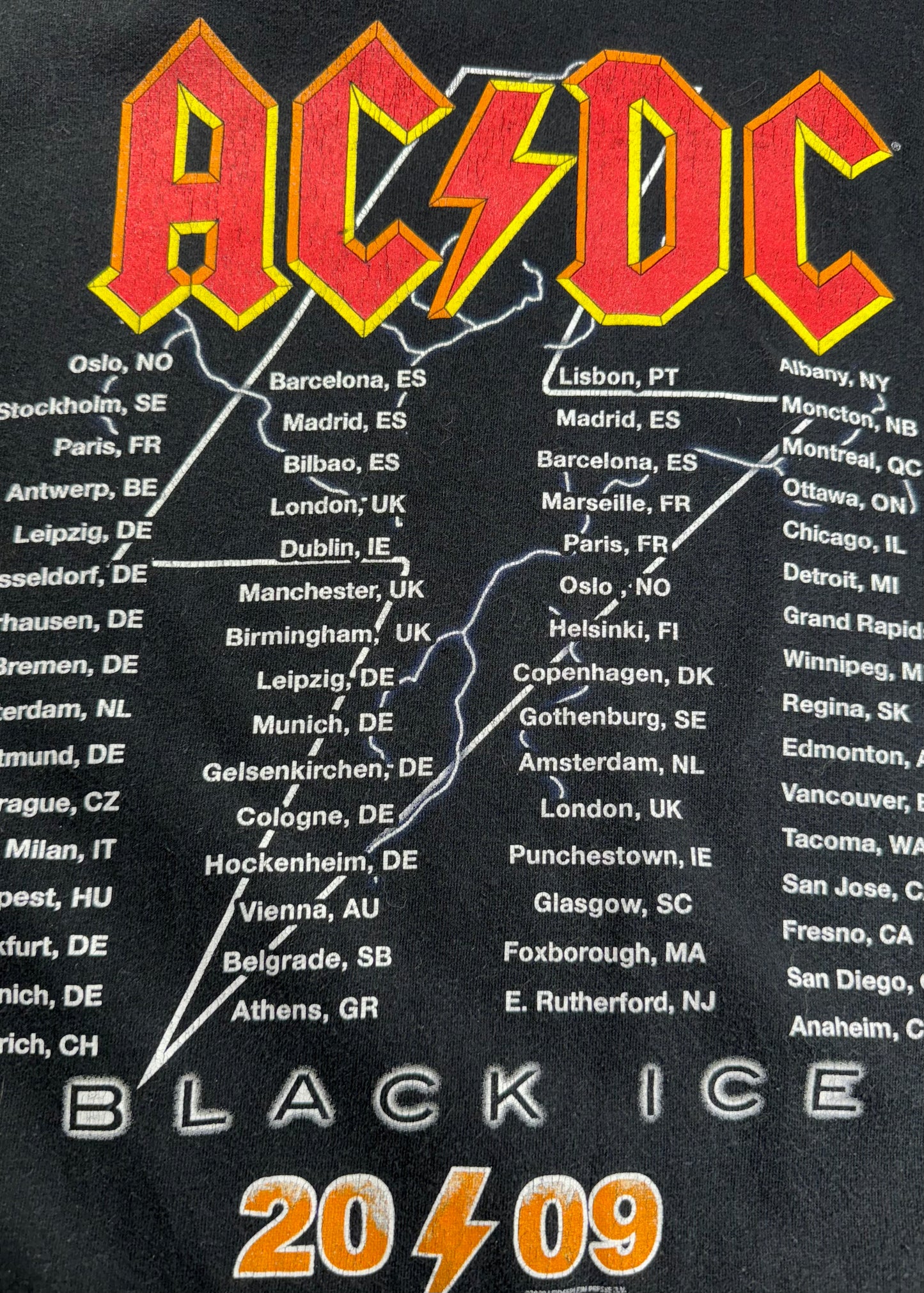 Vintage AC/DC T-Shirt Band Tee