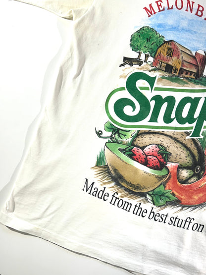 Vintage Snapple T-Shirt 90's RARE USA Made