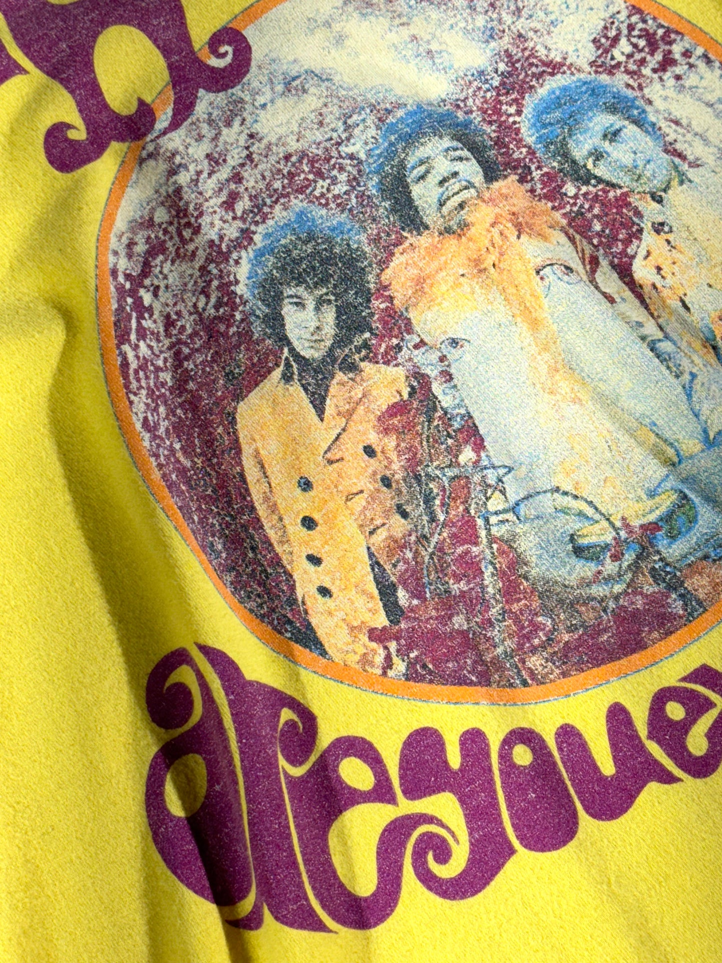 Vintage Jimi Hendrix T-Shirt Are You Experienced Band Tee