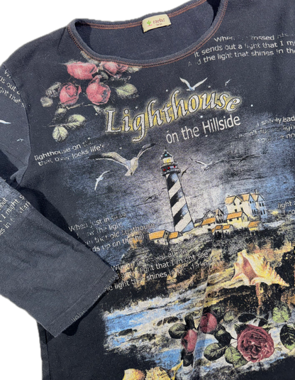 Vintage Y2K Lighthouse Top T-Shirt