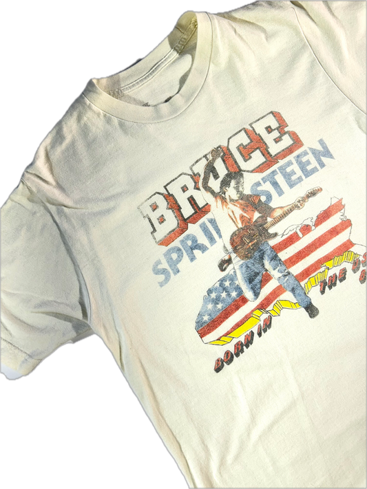 Vintage Bruce Springsteen T-Shirt Band Tee The Boss Soft Shirt