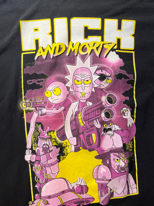 Vintage Rick and Morty T-Shirt Cartoon
